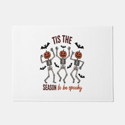 Das ist die Jahreszeit, in der wir unheimlich blei Fußmatte (Vorderseite)