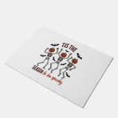 Das ist die Jahreszeit, in der wir unheimlich blei Fußmatte (Schrägansicht)