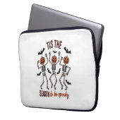 Das ist die Jahreszeit, in der wir unheimlich blei Laptopschutzhülle (Vorderseite Links)