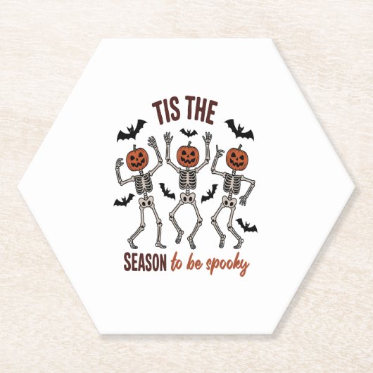 Das ist die Jahreszeit, in der wir unheimlich blei Untersetzer (Vorderseite)