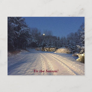 'Das ist die Jahreszeit Jean Watson Winterurlaub Postkarte