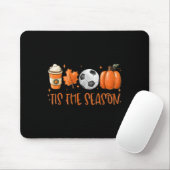 Das ist die Jahreszeit Latte Pumpkin Spice Soccer  Mousepad (Mit Mouse)