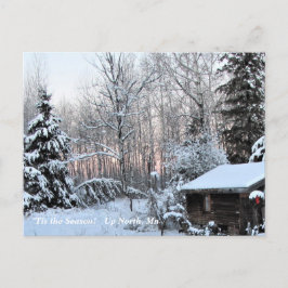'Das ist die Jahreszeit nach Norden, Winterurlaub Postkarte