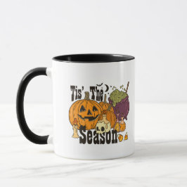 Das ist die Jahreszeit Pumpkin Cauldron Candles Ha Tasse