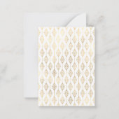 "Das ist die Jahreszeit, um dankbar für den Urlaub Mitteilungskarte (Rückseite)