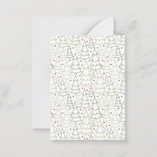 "Das ist die Jahreszeit, um dankbar Weihnachten in Mitteilungskarte (Rückseite)