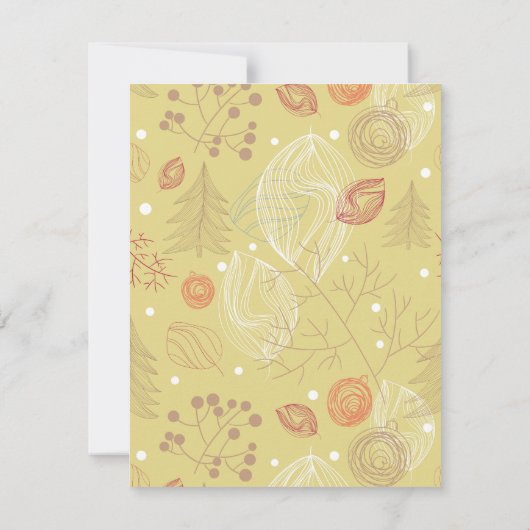 "Das ist die Jahreszeit, um dankbar Weihnachten in Mitteilungskarte (Rückseite)