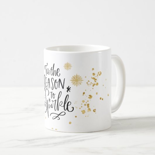 Das ist die Jahreszeit, um die Hand zu sprengen Kaffeetasse (VorderseiteRechts)