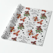 Das ist die Jahreszeit, um die Schuhe zu weihen We Geschenkpapier (Ungerollt)