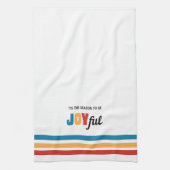 "Das ist die Jahreszeit, um ein fröhliches Küchent Geschirrtuch (Vertikal)