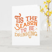 Das ist die Jahreszeit, um ein sonniges Urlaubsdes Karte (Gelbe Blume)