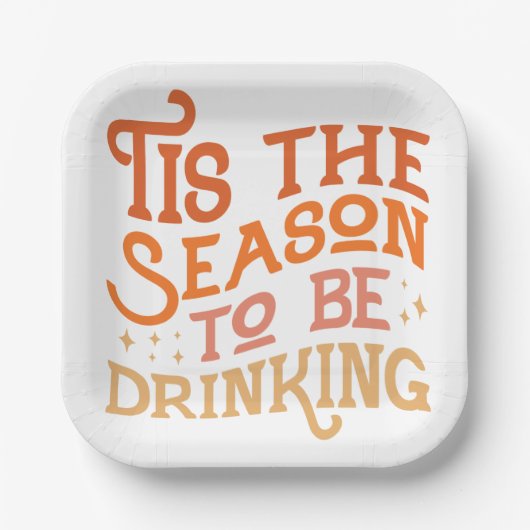 Das ist die Jahreszeit, um ein sonniges Urlaubsdes Pappteller (Vorderseite)