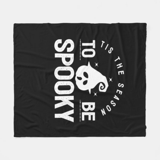 Das ist die Jahreszeit, um ein toller Halloween-Ta Fleecedecke (Vorderseite (Horizontal))