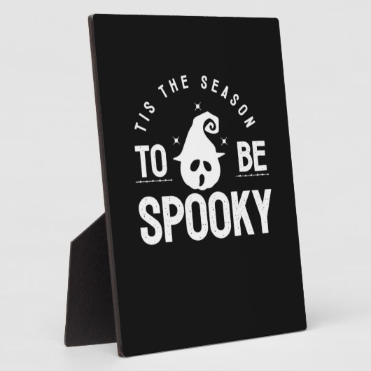 Das ist die Jahreszeit, um ein toller Halloween-Ta Fotoplatte (Seite)