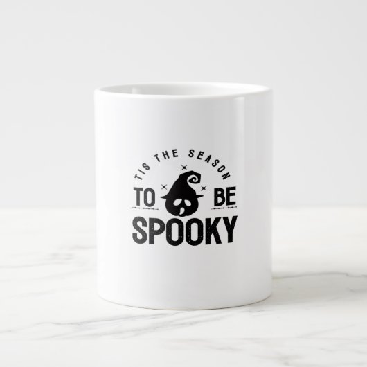 Das ist die Jahreszeit, um ein toller Halloween-Ta Jumbo-Tasse (Vorderseite)