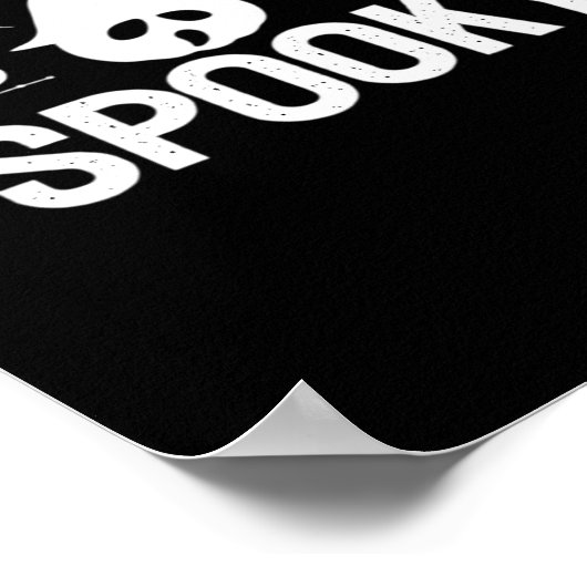 Das ist die Jahreszeit, um ein toller Halloween-Ta Poster (Ecke)