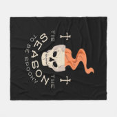 Das ist die Jahreszeit, um ein tolles Halloween-Sc Fleecedecke (Vorderseite (Horizontal))