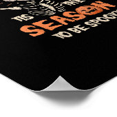 Das ist die Jahreszeit, um ein tolles Sonneneleton Poster (Ecke)