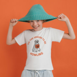 Das ist die Jahreszeit, um Halloween Hund zu heule T-Shirt