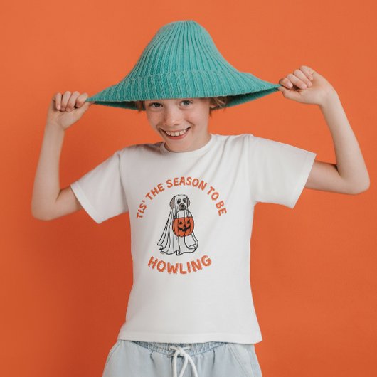 Das ist die Jahreszeit, um Halloween Hund zu heule T-Shirt