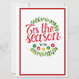 Das ist die Jahreszeit, um Jolligabend Party zu se Einladung