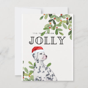 Das ist die Jahreszeit, um Jolly zu sein Feiertagskarte