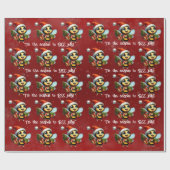 'Das ist die Jahreszeit, um Jolly zu sein! Happy B Geschenkpapier (Flach)