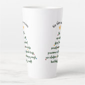 Das ist die Jahreszeit, um krank zu sein Milchtasse (Vorderseite)