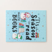 ’Das ist die Jahreszeit, um mehr Bücher zu lesen Puzzle (Horizontal)