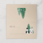 Das ist die Jahreszeit, um Niedlich Verheirateten Platzkarte (Außenseite Aufgefaltet)