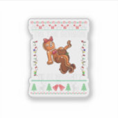 Das ist die Jahreszeit, um scheußliche Weihnachten Aufkleber (Vorderseite)