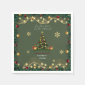 Das ist die Jahreszeit, um Verheiratet Brautparty  Serviette (Vorderseite)