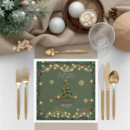 Das ist die Jahreszeit, um Verheiratet Brautparty  Serviette