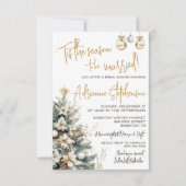 'Das ist die Jahreszeit, um Verheiratet zu sein! B Einladung (Vorderseite)