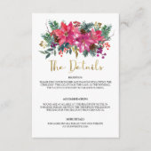 Das ist die Jahreszeit, um Verheiratet zu sein Wei Begleitkarte (Vorderseite)