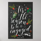 Das ist die Jahreszeit, um verlobt zu sein Winter  Poster (Vorne)