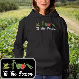 Das ist die Jahreszeit Veggie Garden Lover Hoodie