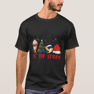 Das ist die Jahreszeit Volleyball-Weihnachtsmannmü T-Shirt