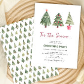 Das ist die Jahreszeit... Weihnachts-Party Einladung