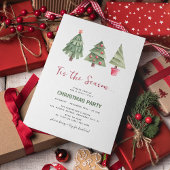 Das ist die Jahreszeit... Weihnachts-Party Einladung