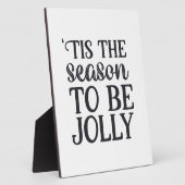 Das ist die Jahreszeit zu Neujahrsfeier Retro Cl Fotoplatte (Seite)