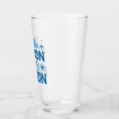 Das ist die Jahreszeit zu sein Freezin - Winterspa Glas (Links)