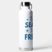 Das ist die Jahreszeit zu sein Freezin - Winterspa Trinkflasche (Vorderseite)