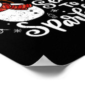 Das ist die Jahreszeit zu Sparkle Snowman Weihnach Poster (Ecke)