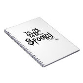 Das ist die Jahreszeit zu spucken Notizblock (Rechte Seite)