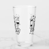 Das ist die Jahreszeit zu trinken | XMAS Spaß Glas (Links)