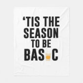 Das ist die Jahreszeit zu Weihnachten Fleecedecke (Vorderseite)