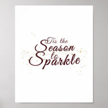 Das ist die Jahreszeit zum Sparkle, Weihnachtseleg