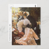 Das ist die politische Lady Postkarte (Vorne/Hinten)