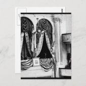 Das ist die private Box in Fords Theater, Washing Postkarte (Vorne/Hinten)
